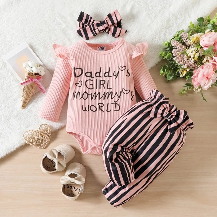 Baby shopping clothes